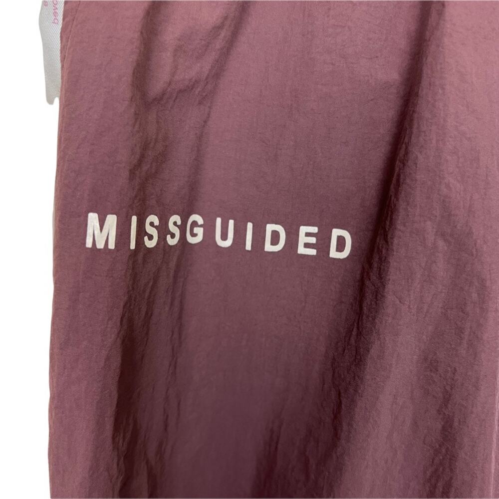 Missguided Windbreaker Track Pants Size 6 - Picture 7 of 12